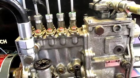I have a youtube video on how to adjust the fuel rate (listed as a bosch mw pump). . Bosch mw injection pump adjustment